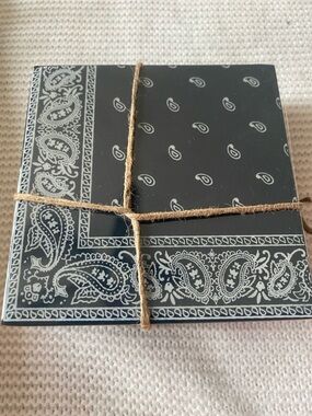 Levi x Target wood coasters